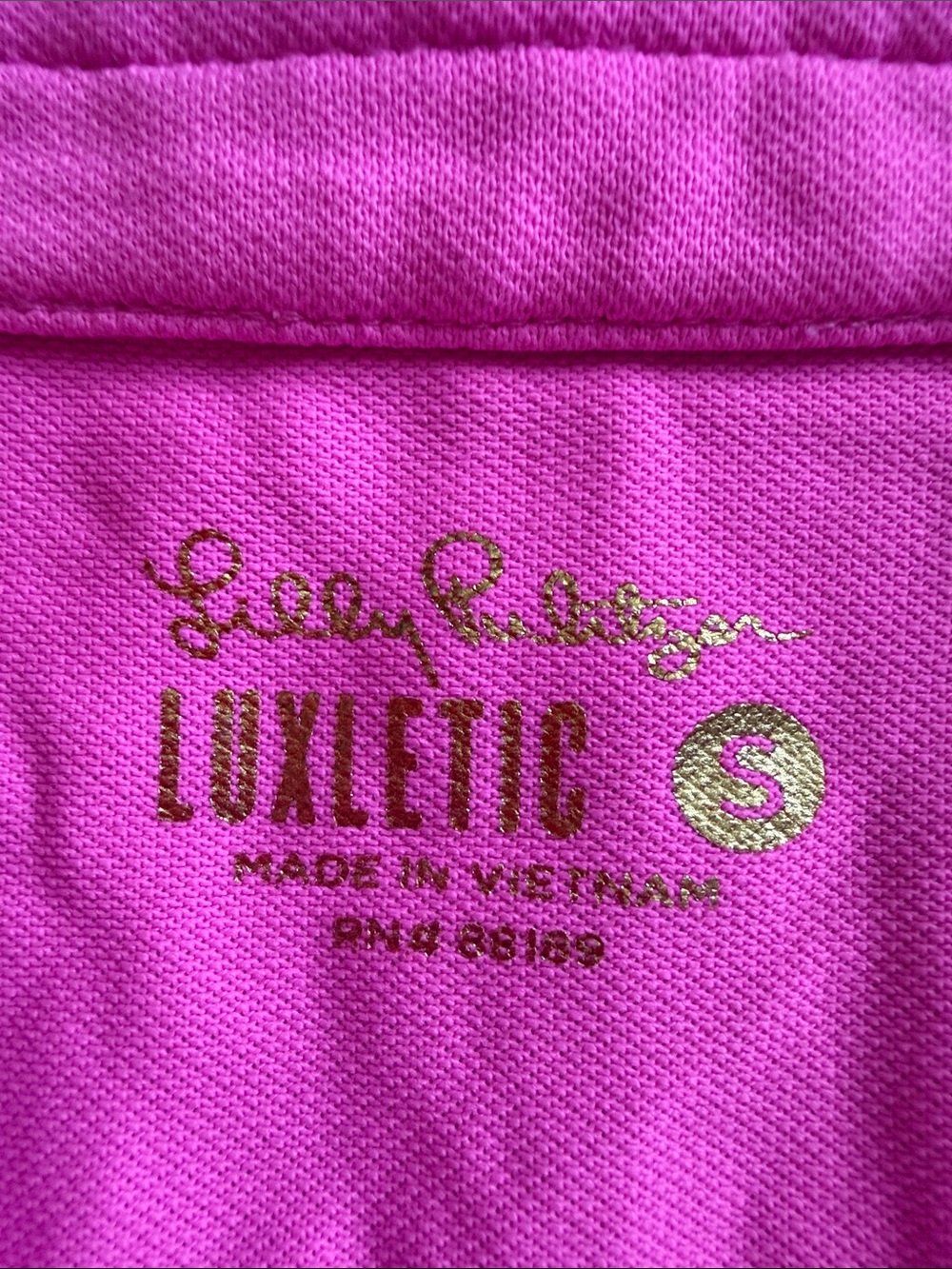 Lilly Pulitzer ruffle neck polo sz S